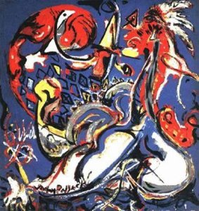 Man And Woman — Paul Jackson Pollock