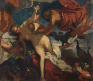 The Origin of the Milky Way (after Jacopo Tintoretto)