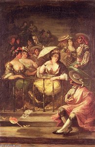 Women On A Balcony