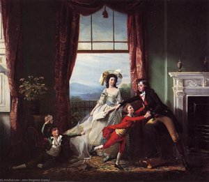 The Stillwell Family — John Singleton Copley, Neo-classicism