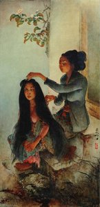 Mencari Kutu (Picking for Lice)