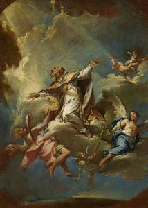 The Apotheosis Of St Martin — Francesco Monti