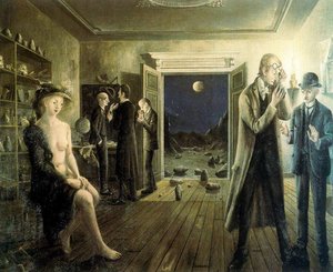Phases Of The Moon Ii — Paul Delvaux