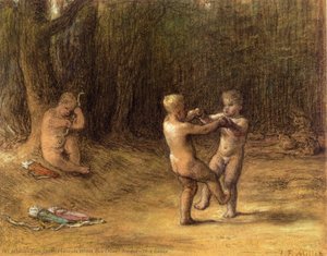 Amour's Dance — Jean François Millet The Elder