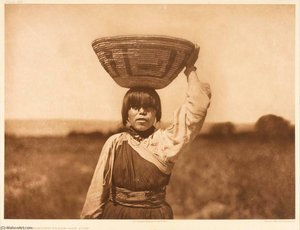 From The Threshing Floor San Juan — Edward Sheriff Curtis