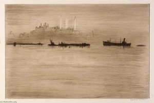 White Towers At Dawn — Edward S Hewitt