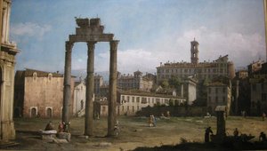 Ruins Of The Forum, Rome — Bernardo Bellotto