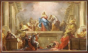 La Pentecote — Jean-bernard Restout, Baroque