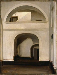 Entrance To A House, Capri — Sir Frederic Lord Leighton