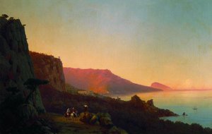 Evening In The Crimea — Ivan Konstantinovich Aivazovsky