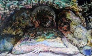 Lamentation Over Christ In The Tomb — Francis Ferdinand Maurice Cook