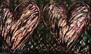 Two Hearts In A Forest — Jim Dine