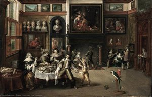 Supper At The House Of Burgomaster Rockox — Frans Francken The Younger