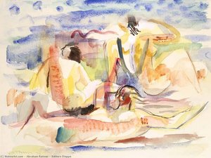 Bathers Dieppe — Abraham Rattner