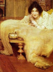 A Listener — Lourens Alma Tadema