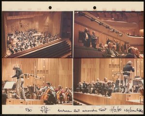 First London Symphony Orchestra Acoustic Test With Ivan Fischer At Barbican Hall. — Peter Bloomfield