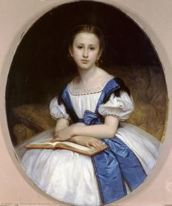 Portrait Of Miss Brissac — William-adolphe Bouguereau