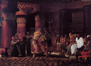 Pastimes In Ancient Egyupe 3 000 Years Ago — Lourens Alma Tadema