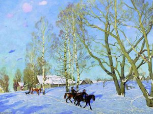 The March Sun — Konstantin Yuon