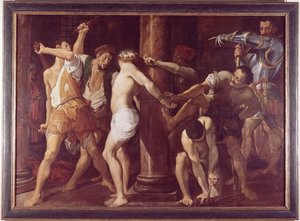 La Flagellation — Ludovico Carracci