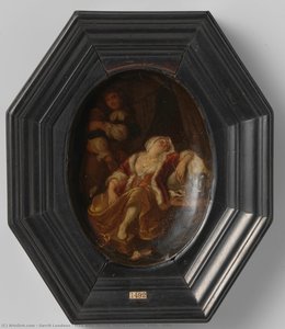Man with Wench, Gerrit Lundens, 1660 - 1686
