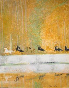 Cavalcade à automne