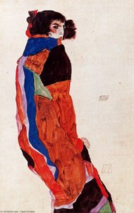 Untitled (7158) — Egon Schiele, Expressionism