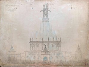 Project for a monumental fountain