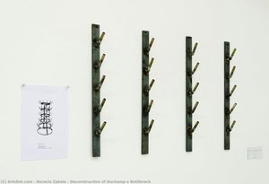 Deconstruction Of Duchamp´s Bottlerack — Horacio Zabala