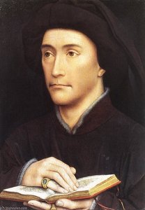 Man Holding Book — Goswijn Van Der Weyden