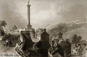 Walls And Walker's Pillar — William Henry Bartlett