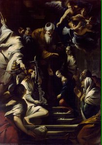 Presentation Of The Virgin In The Temple — Pietro Testa