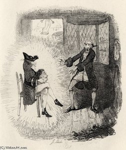 Hamilton Tighe, From 'the Ingoldsby Legends' — John Leech