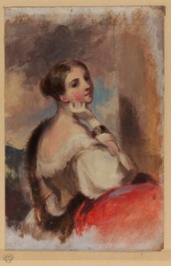 Half-length Portrait Of A Lady (recto) — Thomas Sully