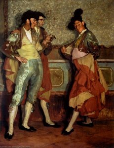 Village bullfighters