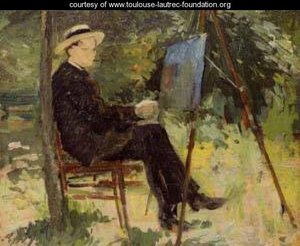The Painter Rachou — Henri De Toulouse-lautrec, Art Nouveau