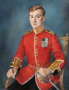 Falklands Portraits Lieutenant, Scots Guards — Caroline Hobart