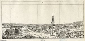 Wegweiser Auf Dem Monchberge — Friedrich Loos