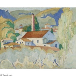 A Mountain Village, Mytilini — Spyros Papaloukas