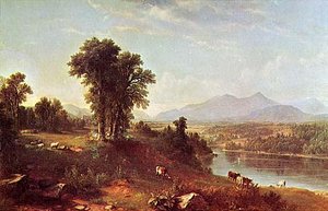 New Hampshire Scenery, (painting) — Asher Brown Durand