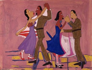 Soldiers Dancing — William H. Johnson