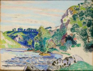 La Creuse À Crozant — Ferdinand Guillaumin
