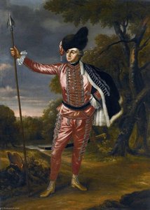 Portrait Of David Garrick — Thomas Worlidge
