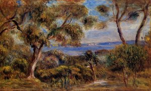 Das Meer Von Cagnes — Pierre-auguste Renoir