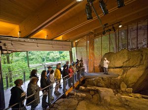 Meadowcroft Rockshelter Interior — Edward Louis Massery