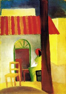 Turkish Cafe I — August Macke, Expressionism