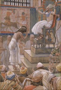 Joseph And His Brethren Welcomed By Pharaoh — Jacques Joseph Tissot