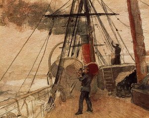 Observations On Shipboard — Winslow Homer, American Realism