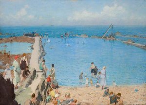 Bathing Pool, Pittenweem — John Macdonald Aiken
