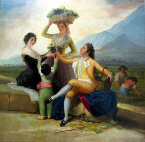 Autumn, Or The Grape Harvest — Francisco José De Goya Y Lucientes, Romanticism